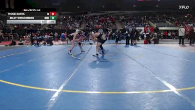 132 lbs Champ. Round 2 - Billy Weisgerber, Mead vs Riggs Banta, South Fremont