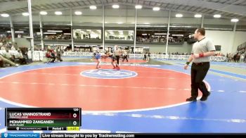 120 lbs Semifinal - Lucas VanNostrand, Princess Anne vs Mohammed Zanganeh, Glen Allen