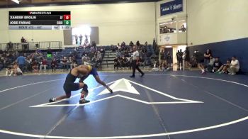 157 lbs Cons. Round 4 - Xander Erolin, San Francisco State vs Jose Farias, Cal State Bakersfield