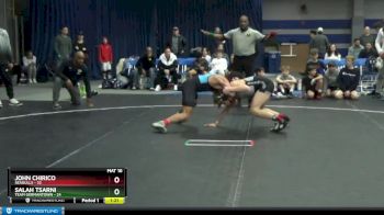 130 lbs Round 1 (8 Team) - John Chirico, Seagulls vs Salah Tsarni, Team Germantown