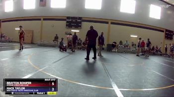 138 lbs Cons. Round 4 - Amrin Pratt, Bloomington South Wrestling Club vs Brason Schortgen, Madman Wrestling Academy LLC