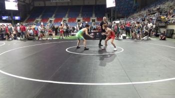 126 lbs Quarters - Zayn Navarrete, Texas vs Maksim Mukhamedaliyev, Illinois