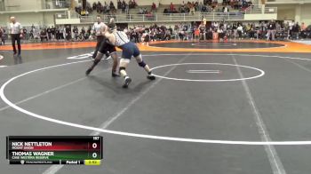 157 lbs Cons. Round 4 - Nick Nettleton, Mount Union vs Thomas Wagner, Case Western Reserve