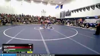 182 lbs Semifinal - Lucas Peavey, Wells vs Seth Manning, White Pine