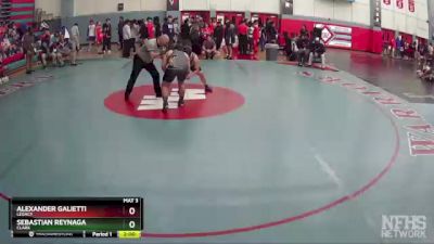 215 lbs Quarterfinal - Sebastian Reynaga, Clark vs Alexander Galietti, Legacy