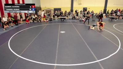 140 lbs Cons. Round 5 - Gabriel Oliveira, IL vs Gabriel Dumas, ND
