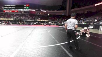 125 lbs Round Of 16 - Dominic Ciolli, Ohio State vs Micah Faxon, Central Florida