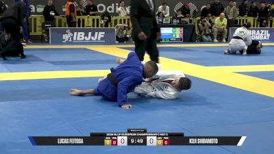 Koji Shibamoto vs Lucas Feitosa 2026 European Jiu-Jitsu IBJJF Championship