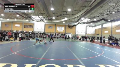 120 lbs Round Of 16 - Kayla Wingate, Achievement First vs Irie Byers, North Kingstown