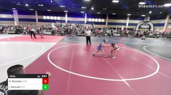 66 lbs Quarterfinal - Abbigal Rosales, BadBoys vs Iyla Samuel, Pride WC