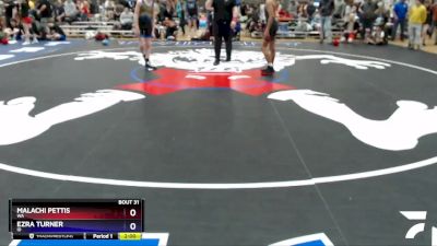 106 lbs Round 2 - Malachi Pettis, WA vs Ezra Turner, ID