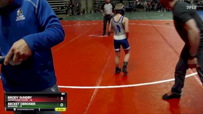 84 lbs Finals (8 Team) - Maverick Woitalla, Brainerd vs Barrett Foley, Watertown-Mayer