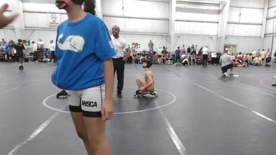 100 lbs Round 3 (8 Team) - Braden Laroche, CTWHALE Green vs Don Epstein, 84 Athletes