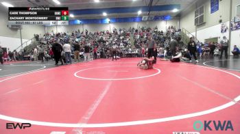 67 lbs Quarterfinal - Haze Mashburn, Collinsville Cardinal Youth Wrestling vs Brodee Meyer, Coweta Tiger Wrestling