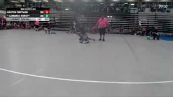 48-52 lbs Champ. Round 1 - Cameron Arnott, Seymour Wrestling Club vs Ashton Chatman, Champions Wrestling Club