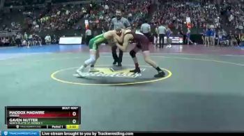 Champ. Round 1 - Gaven Nutter, North Platte St. Patrick`s vs Maddox Magwire, Winside