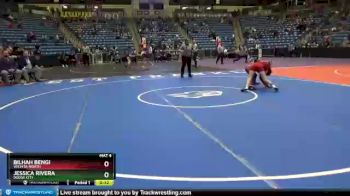 101 lbs Cons. Round 3 - Bilhah Bengi, Wichita-North vs Jessica Rivera, Dodge City