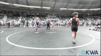 64 lbs Consi Of 4 - Jeremiah Wise, Clinton Youth Wrestling vs Kaden Findley, Blue Devil Wrestling