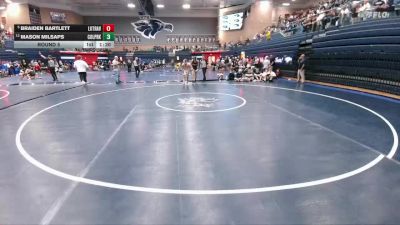 132 lbs Round 5 - Braiden Bartlett, Austin Lake Travis vs Mason Milsaps, Conroe Woodlands College Park