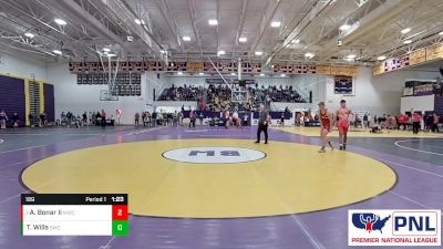 189 lbs Round 1 - Adonis Bonar Ii, MWC Wrestling Academy vs Thomas `tc` Wills, Spartan Mat Club