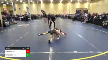 60 lbs Quarterfinal - Gavin Brand, Trinity vs Garrett Whalen, Fleetwood