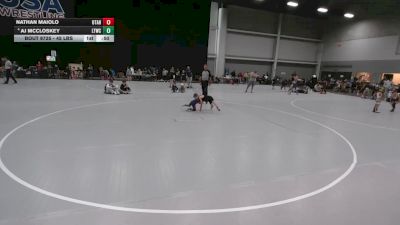 45 lbs Champ. Rd Of 16 - Nathan Maiolo, Utah vs AJ McCloskey, Lebanon Tiger Wrestling Club