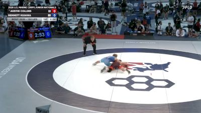 150 lbs 3rd Place Match - Austin Collins, Colorado vs Bennett Kujawa, Minnesota