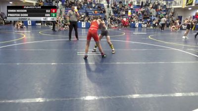 96 lbs Consy 3 - Owen Hixson, Silo WC vs Preston Dorn, SHWA