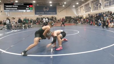 175 lbs Semifinal - Vincent Rivera, Xavier vs Devan Bacote, Maloney