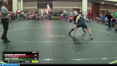 105 lbs Round 2 (6 Team) - Cameron Underwood, Elite Athletic Club vs Jonah Theisen, Arlington Wrestling Club