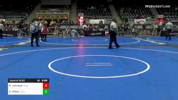 96 lbs Consolation - Presley Johnson, Thoroughbred Wrestling Academy vs Dominic Perez, Team Donahoe