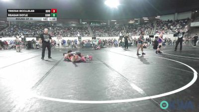 126 lbs Round Of 32 - Tristan McCllelan, Hurricane Wrestling Academy vs Reagan Doyle, Cowboy Wrestling Club