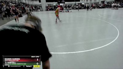 157 lbs Cons. Round 3 - Tj Martell, Colorado Springs Freestyle And Greco vs Shawn Harden, Rock Wrestling Club