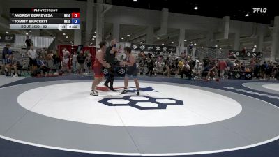 82 lbs Cons. Semis - Andrew Berreyesa, New York Athletic Club vs Tommy Brackett, New York Athletic Club