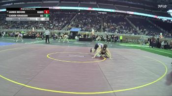 D1-175 lbs Cons. Round 3 - James Moore, Walled Lake Northern HS vs Caden Krueger, Detroit Catholic Central HS