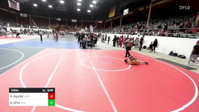 106 lbs Consolation - Adrian Aguilar, Juggernaut WC vs Angelo Ortiz, New Mexico Bad Boyz