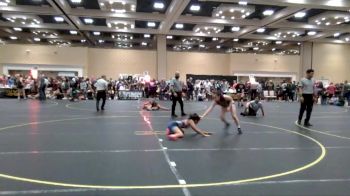 101 lbs Consi Of 64 #2 - Elexa Reyes, Unattached vs Lana Khelghatian, Pounders WC