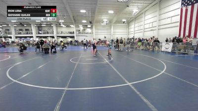 188 lbs 5th Place - Rion Lena, Newtown vs Giovanni Quiles, Iron Faith WC