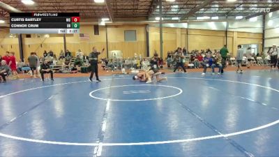 149 lbs Cons. Round 4 - Curtis Bartley, North Idaho College vs Connor Crum, Unattached