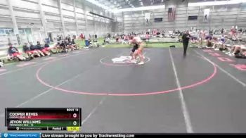 152 lbs Placement Matches (8 Team) - Cooper Reves, Kansas Blue vs Jevon Williams, Minnesota Red