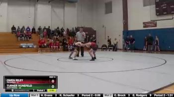 113 lbs Finals (2 Team) - Owen Riley, Tecumseh vs Turner Hunefeld, Southridge