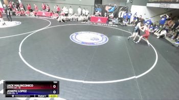 150 lbs Round 4 (16 Team) - Jack Malinconico, SDIKWA-GR vs Joseph Lopez, SJWA-GR