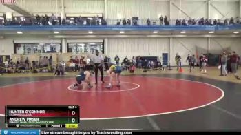 157 lbs Champ. Round 1 - Hunter O`Connor, Lycoming College vs Andrew Maser, Pennsylvania State University Erie