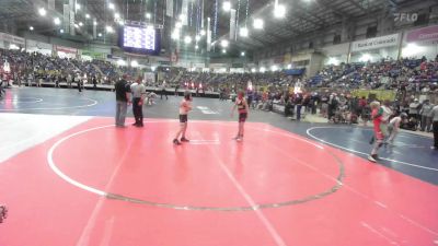 78 lbs Round Of 16 - Teddy Stone, Stone Wrestling vs Ezekiel Odekirk, Rifle Youth Wrestling