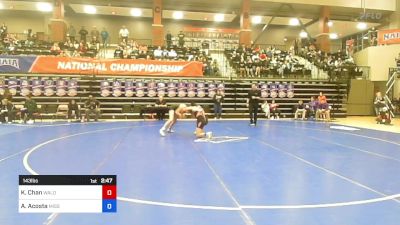 143 lbs Consi Of 8 #1 - Ku'uipo Chan, Waldorf vs Aniseta Acosta, Missouri Valley