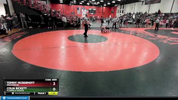 165 lbs Cons. Semi - Tommy McDermott, BOLINGBROOK vs Colin Bickett, Plainfield (SOUTH)