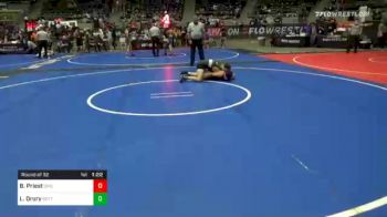 125 lbs Prelims - Beau Priest, Driller WC vs Landon Drury, Betterman Elite