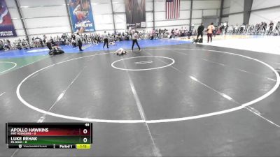 48 lbs Rd# 6- 9:00am Saturday Final Pool - Apollo Hawkins, Mat Assassins vs Luke Rehak, PA Gold