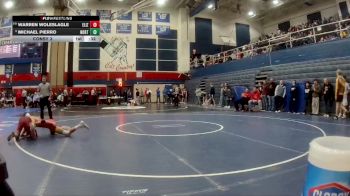 107 lbs Consy 3 - Warren Woleslagle, Elizabeth Forward vs Michael Pierro, North Catholic