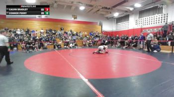 165 lbs Consi Of 8 #2 - Calvin Bradley, Bedford vs Connor Perry, White Mountains